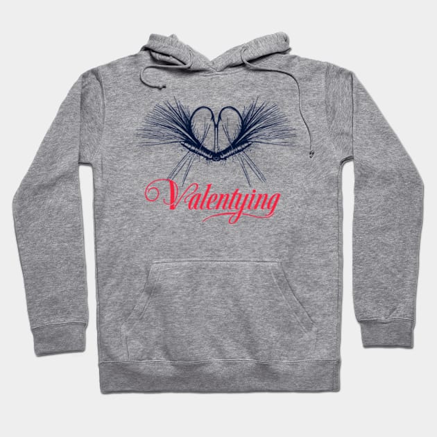 Valentying Hoodie by GraphGeek